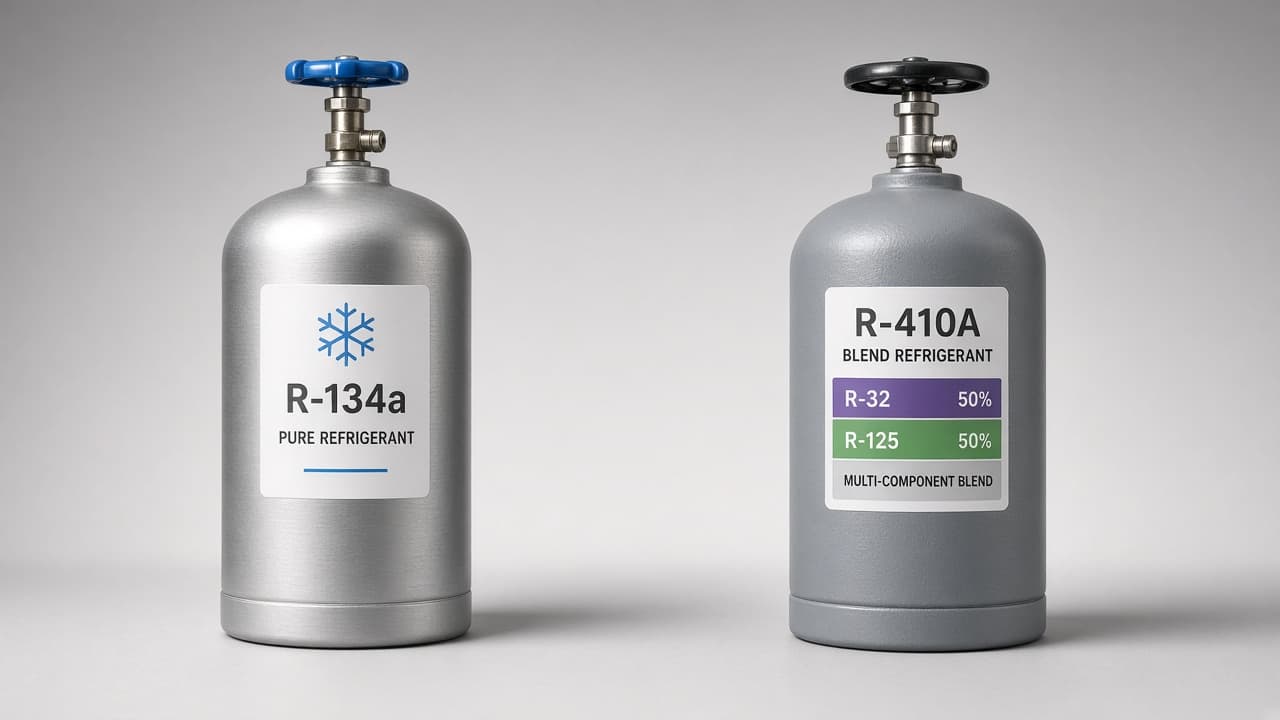 Pure vs blend refrigerants: what buyers need to know